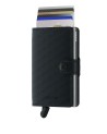 Secrid - Portafoglio mini in pelle e alluminio Miniwallet Optical