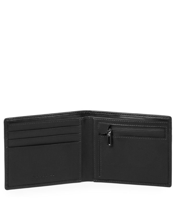 Piquadro Portafoglio uomo sottile con portamonete Urban - PU4823UB00R |  Studioarch.com