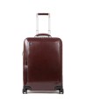 Piquadro - Trolley cabina porta PC 15.6'' in pelle Blue Square
