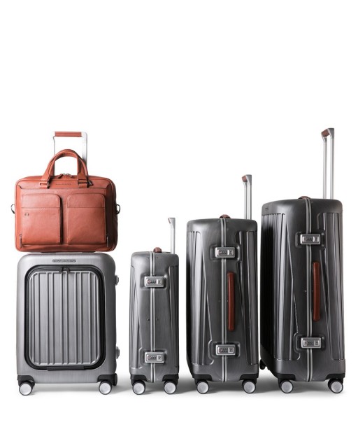 Piquadro Valigia Trolley grande rigida a quattro ruote Relyght Plus -  BV5029PC2P | Studioarch.com