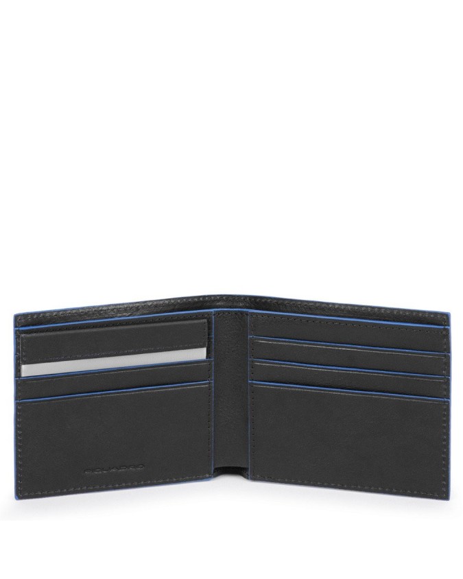 Piquadro Portafoglio uomo con protezione anti-frode RFID Blue Square -  PU3891B2SR | Studioarch.com