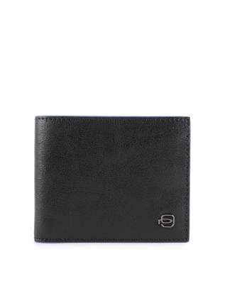 Piquadro Portafoglio uomo con portamonete e protezione anti-frode RFID Blue  Square - PU257B2SR | Studioarch.com