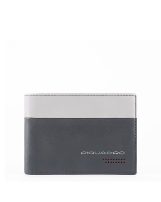 Piquadro - Portafoglio uomo in pelle con portamonete Urban