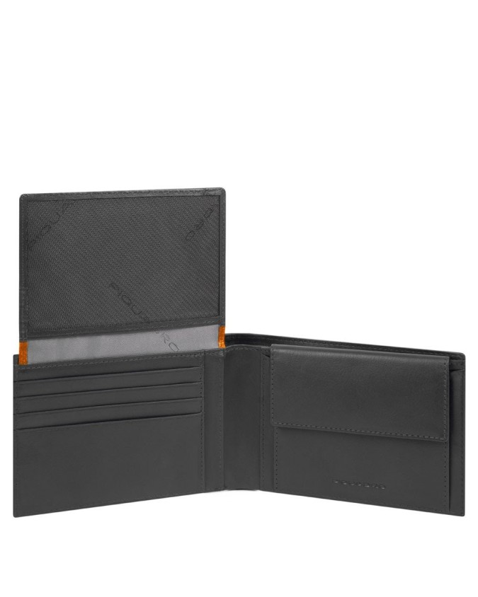 Piquadro - Portafoglio uomo in nylon rigenerato con porta monete PQ Bios -  PU1392BIO | Studioarch.com