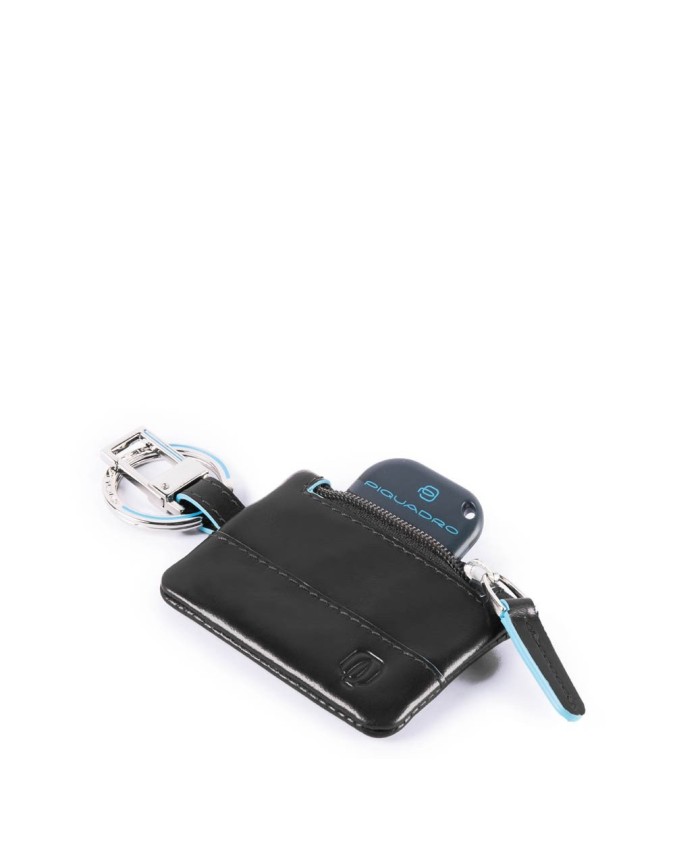 Piquadro - Portachiavi con CONNEQU e tasca laterale Blue Square - PC4821B2  su