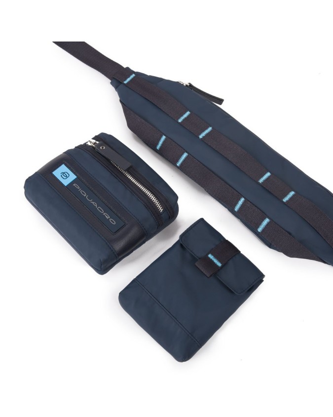 Piquadro - Marsupio in nylon rigenerato con tasche PQ-Bios - CA5112BIO su