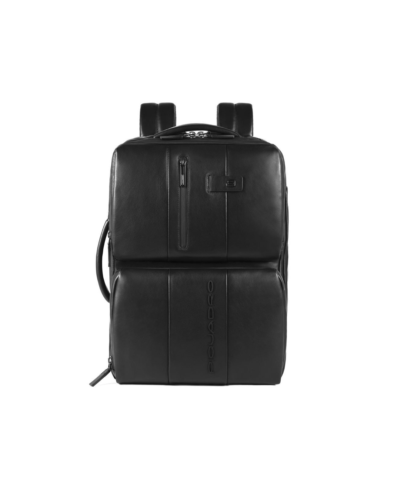 Piquadro Zaino in pelle porta PC 17,3\