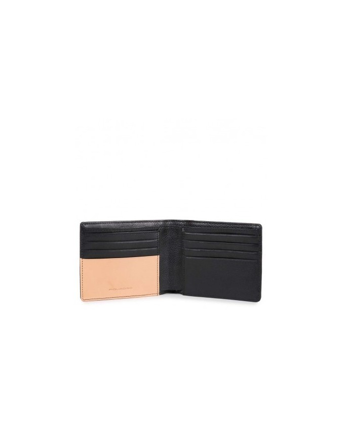 Piquadro - Portafoglio uomo con porta carte in pelle e tessuto Blade -  PU4515BL su Studioarch