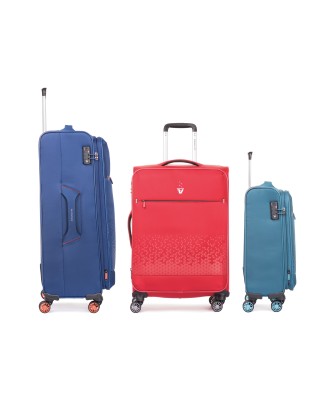 RONCATO Lite Plus trolley cabina morbido ultraleggero 4 ruote Nero Bagaglio  a mano farmaki.gr