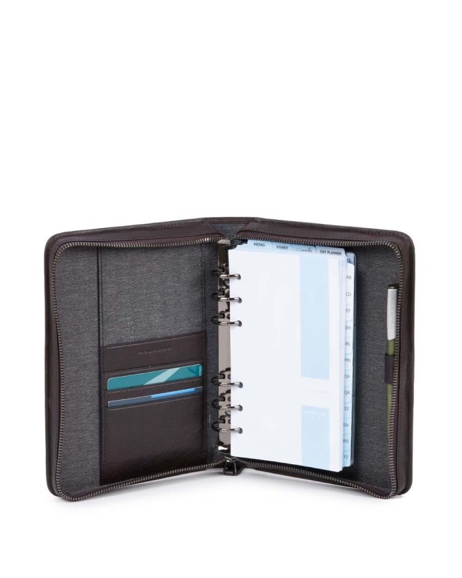 Agende e Portadocumenti Piquadro Organizer con chiusura a zip -