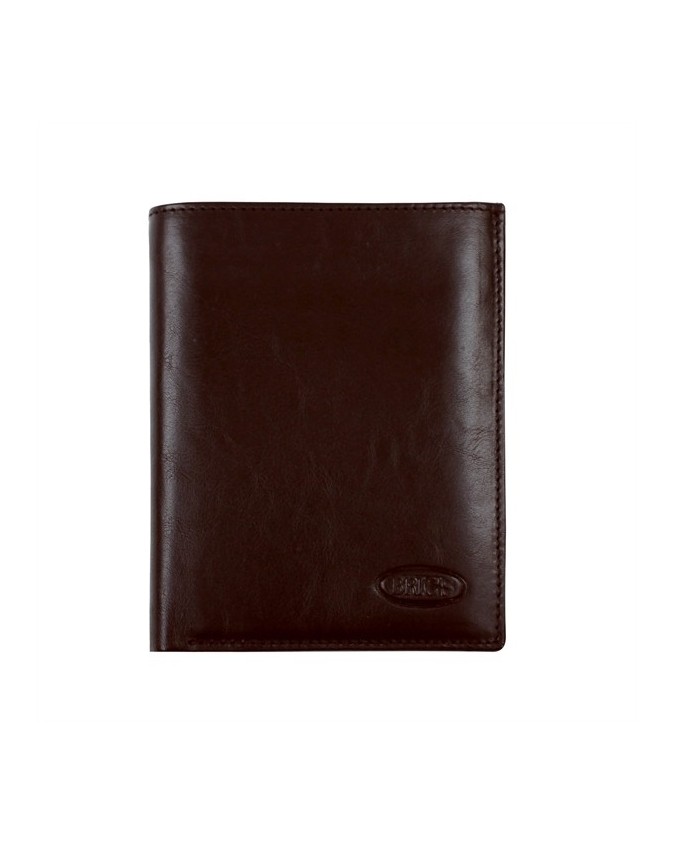 Bric's - Vertical wallet made of vegetable-tanned leather