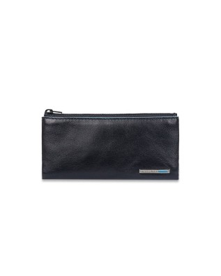 PIQUADRO - Astuccio Portachiavi in Pelle con un anello -