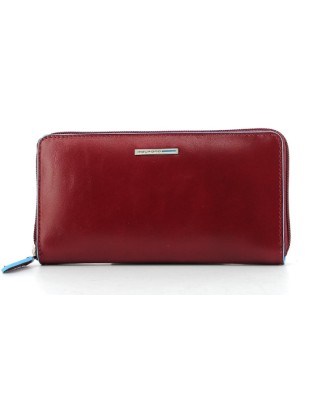 PIQUADRO - Portafoglio donna in pelle chiuso da zip - PD3229B2