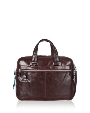Piquadro Borsa porta PC 15" espandibile con tracolla Blue Square 2