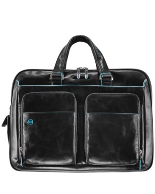 Piquadro Borsa porta PC 15" espandibile con tracolla Blue Square