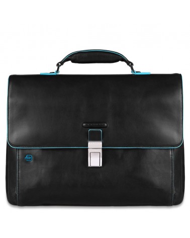 PIQUADRO - Cartella in pelle con patta  - CA3111B2