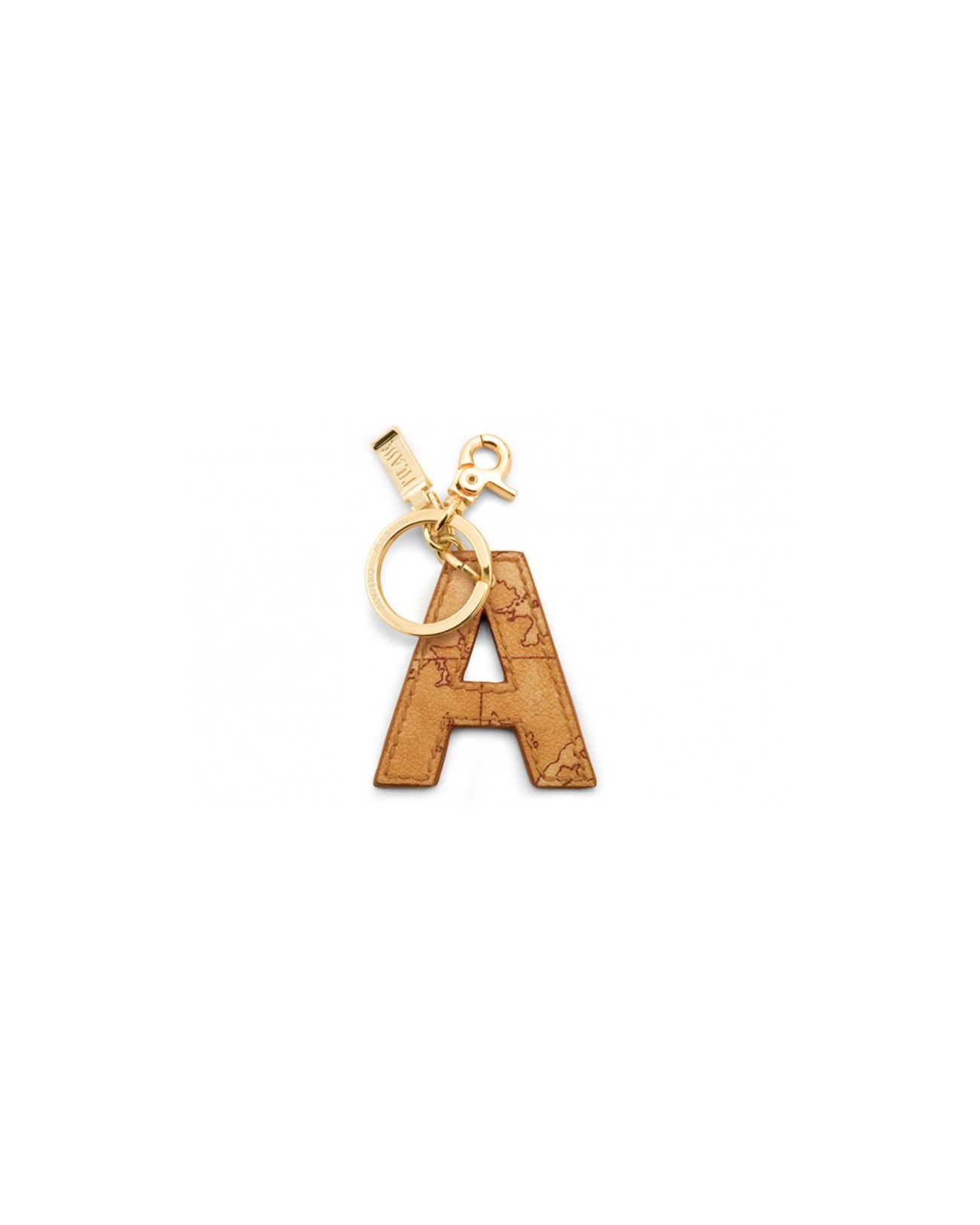 Alviero Martini Prima Classe - Portachiavi Charm Lettera A Geo Classic