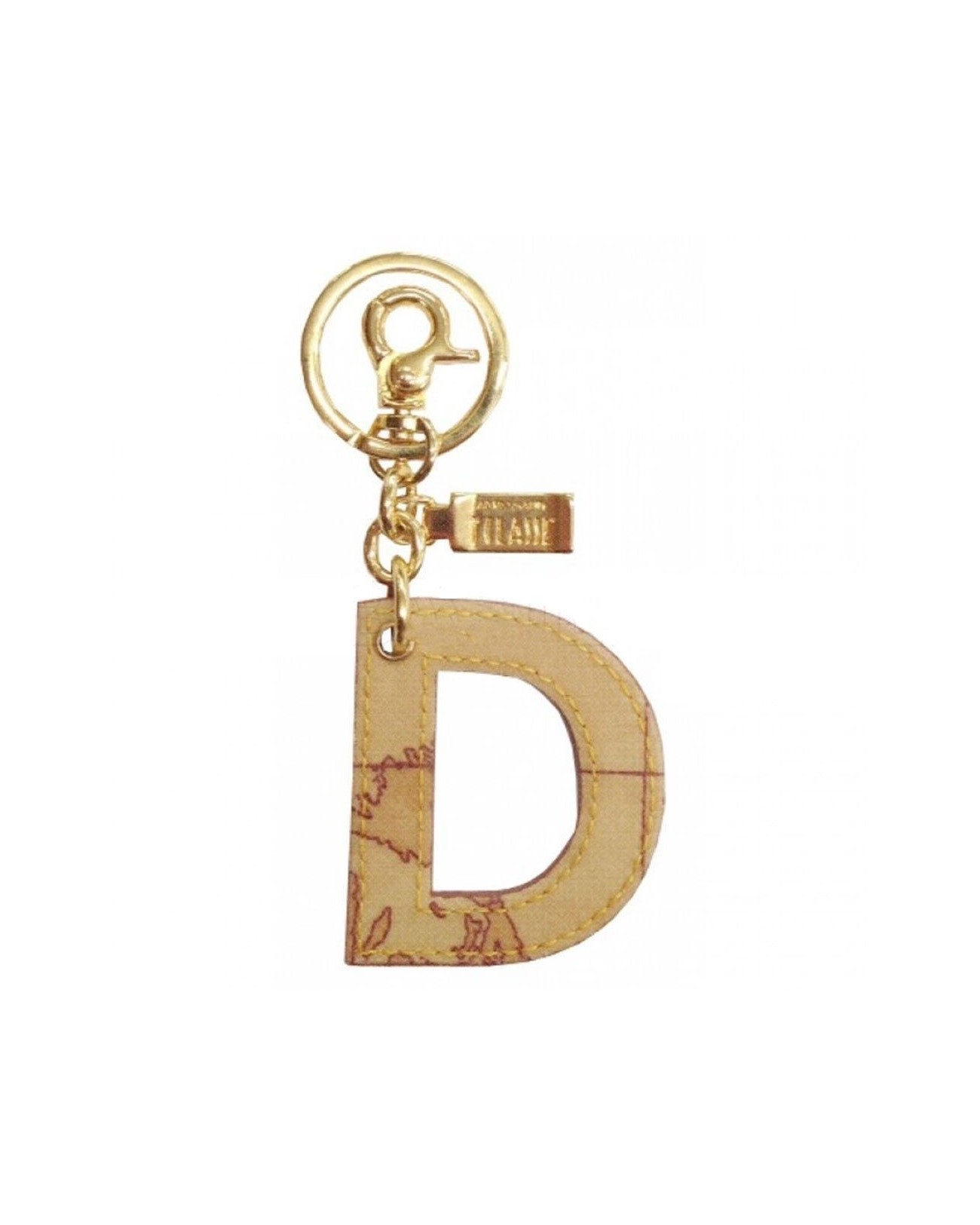 Alviero Martini Prima Classe - Portachiavi Charm Lettera D Geo Classic