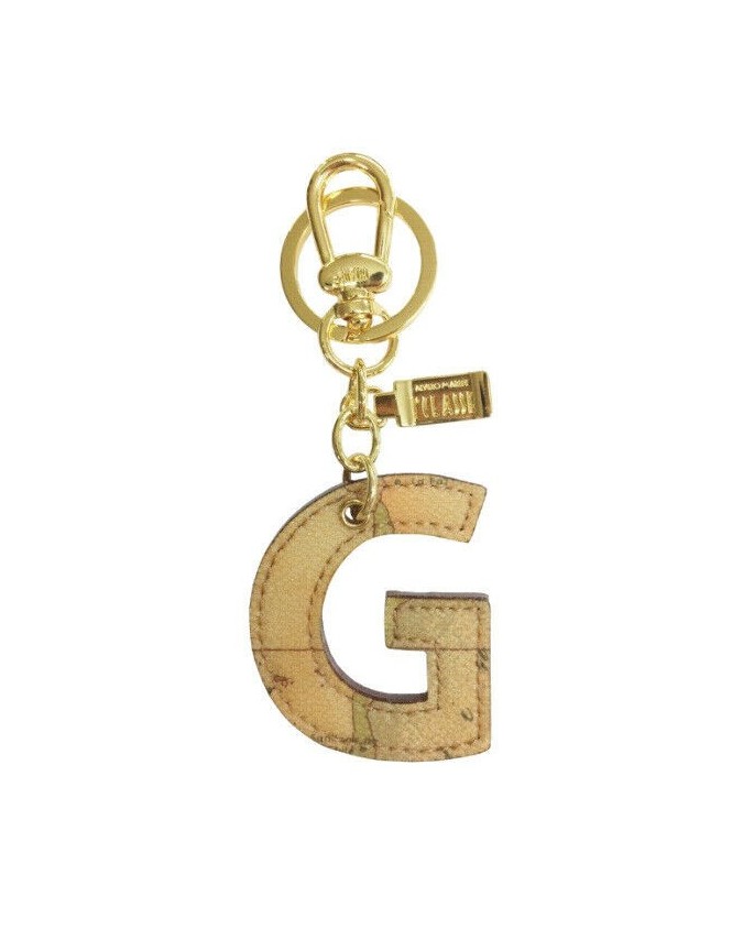 Alviero Martini Prima Classe - Portachiavi Charm Lettera G Geo Classic