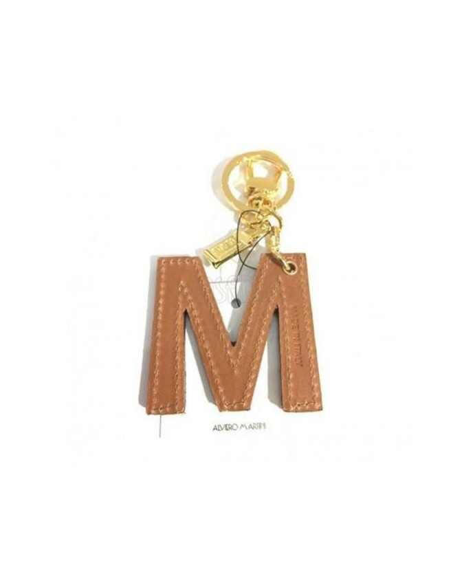 Alviero Martini Prima Classe - Portachiavi Charm Lettera M Geo Classic