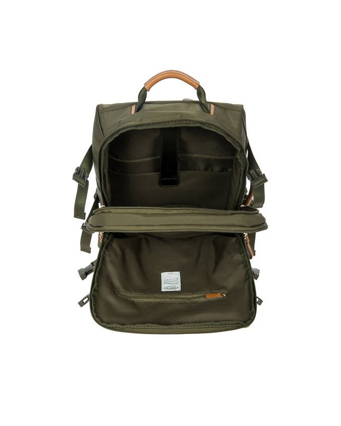 Bric's - Rucksack aus satiniertem Nylon mit Fach für einen