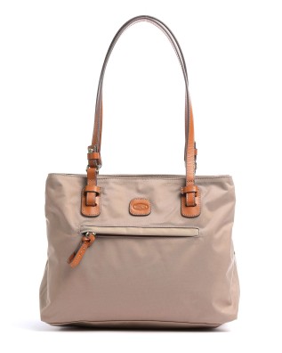  Bric's - Borsa a Spalla Tre Scomparti in Nylon X-Bag