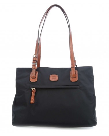  Bric's - Borsa a Spalla Tre Scomparti in Nylon X-Bag