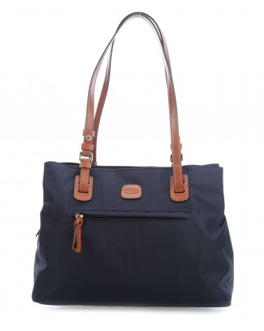  Bric's - Borsa a Spalla Tre Scomparti in Nylon X-Bag