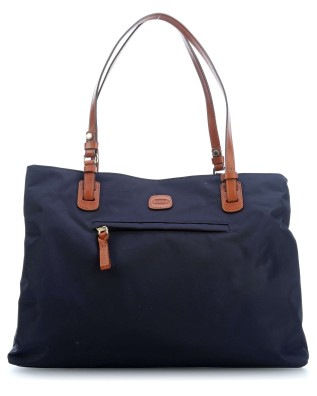  Bric's - Borsa a Spalla Grande Tre Scomparti in Nylon X-Bag