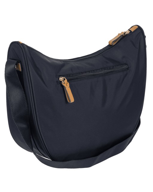 Bric's - Borsa a tracolla in nylon Mezzaluna Large
