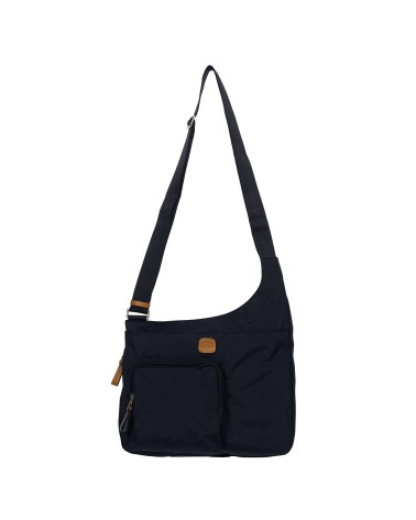 Bric's - Nylon Shoulder Bag with Front Pocket: Hipster X-Bag