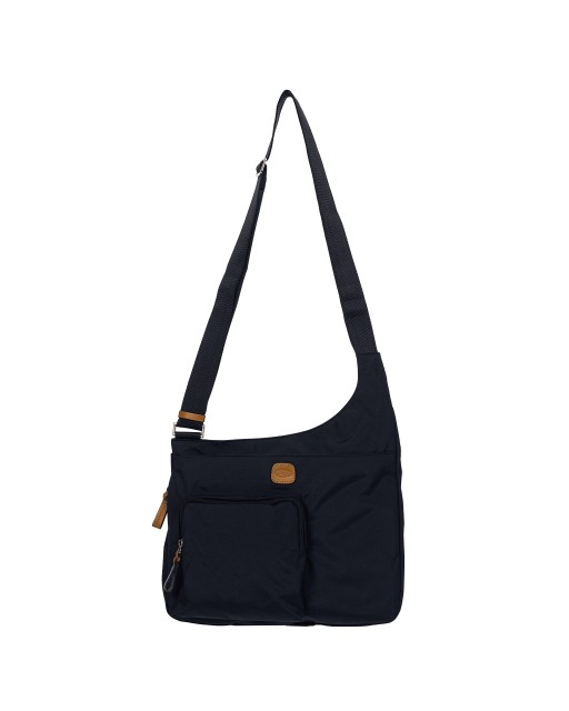 Bric's - Nylon Shoulder Bag with Front Pocket: Hipster X-Bag