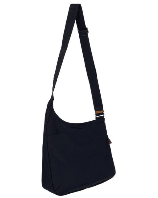 Bric's - Nylon Shoulder Bag with Front Pocket: Hipster X-Bag