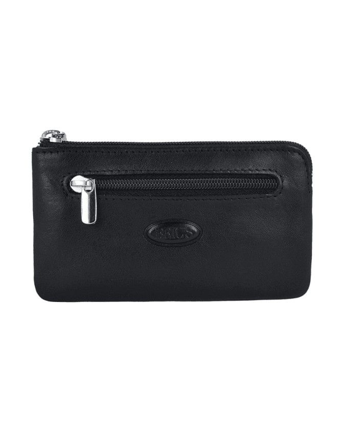 Bric's - Vegetable-tanned leather keychain pouch - BH109210
