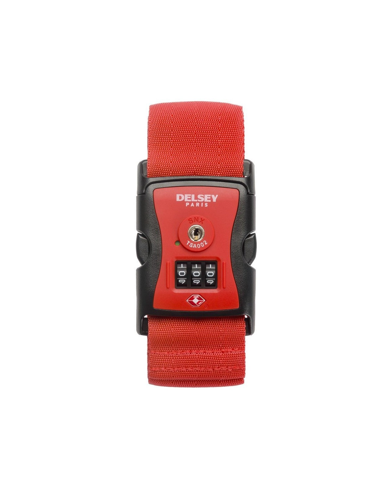 Delsey - Cinghia per bagagli con combinazione a 3 cifre XS - 003940091 su