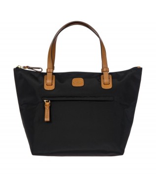 Bric's - Borsa Shopper Piccola in Nylon con Tasca Frontale
