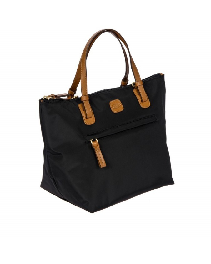 Bric's - Small Nylon Shopper Bag with Front Pocket by X-Bag