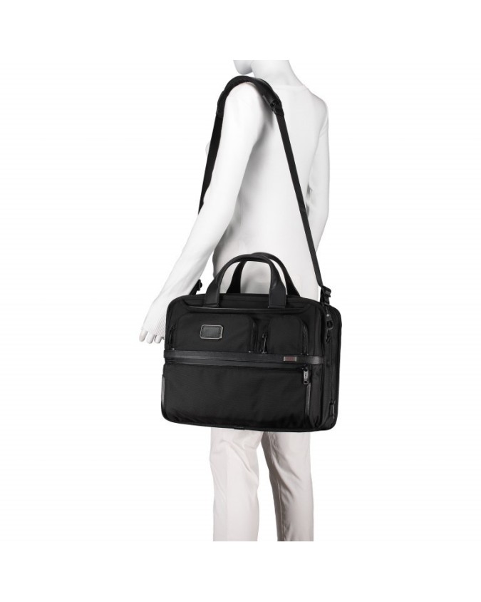 Tumi - Cartella porta pc 15'' in nylon balistico Alpha 3
