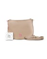 Borse a Spalla Love My Bags Happy - Borsa in vitello con pattina