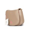 Borse a Spalla Love My Bags Happy - Borsa in vitello con pattina