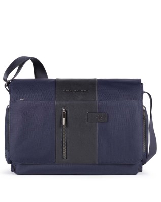 Borse Messenger Piquadro - Borsa Messenger in tessuto riciclato