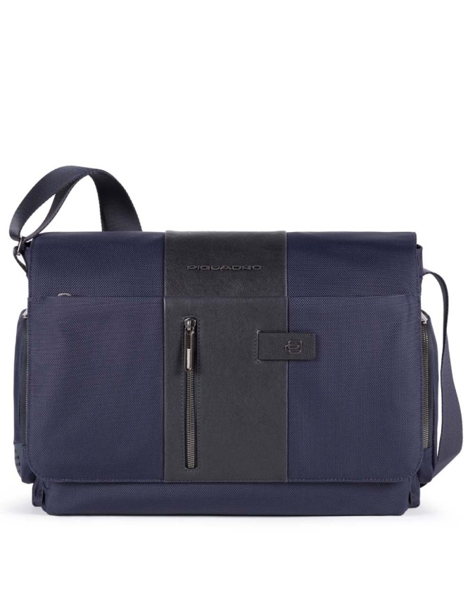Borse Messenger Piquadro - Borsa Messenger in tessuto riciclato