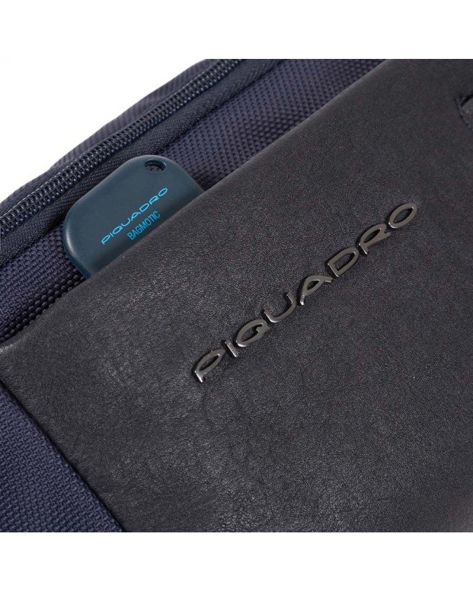 Piquadro - Marsupio porta iPad®mini in tessuto riciclato Brief 2