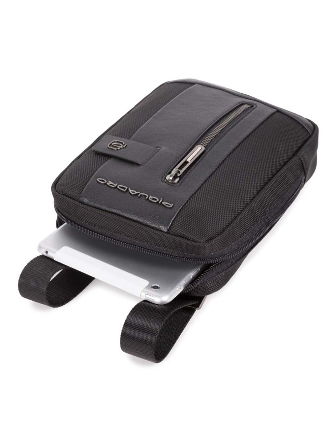 Piquadro - Borsello piccolo porta iPad®mini in tessuto riciclato Brief 2