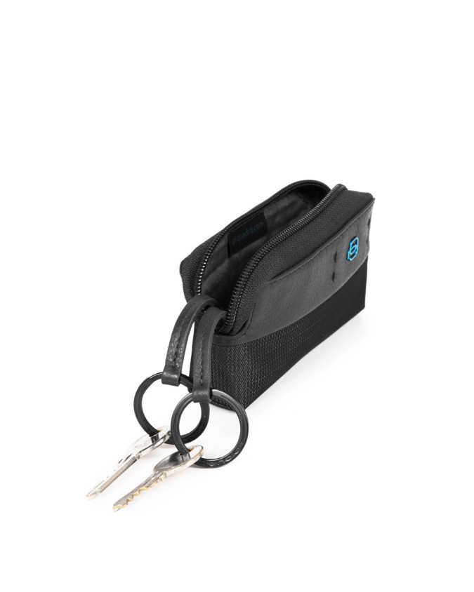 Piquadro Astuccio portachiavi con due anelle Pulse P16 - PC4216P16 |  Studioarch.com