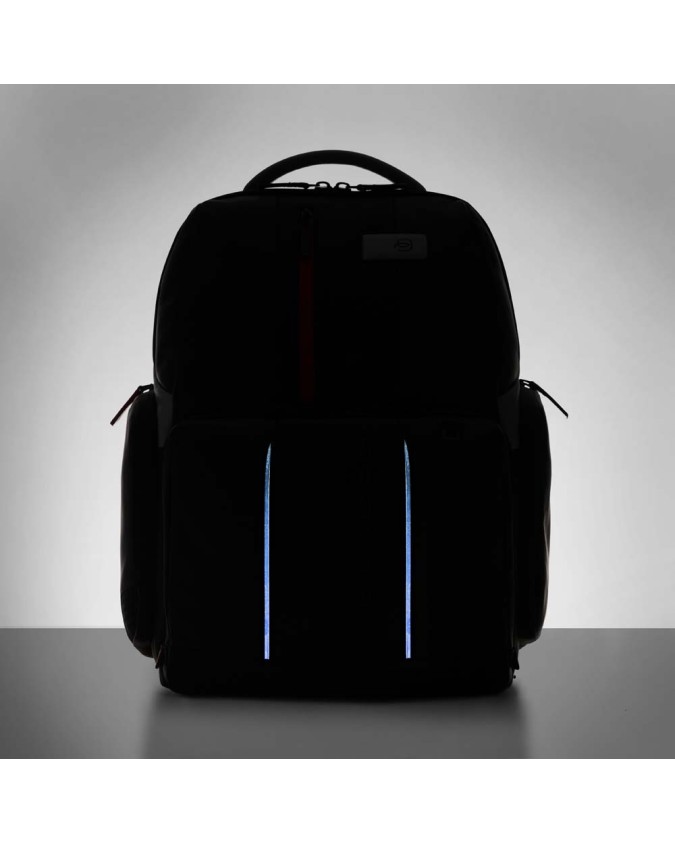 Piquadro zaino fast-check porta pc 15,6' e porta ipadâ® blue square special  - ca4174b2s studioarch.com - Stileo.it