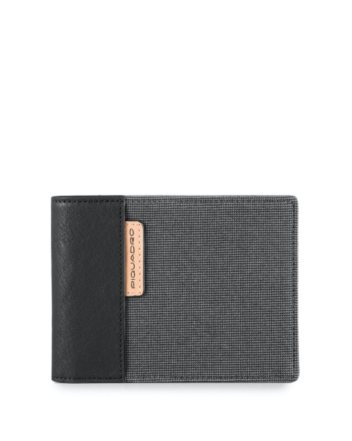 Piquadro - Portafoglio uomo in pelle e tessuto Blade - PU1392BL