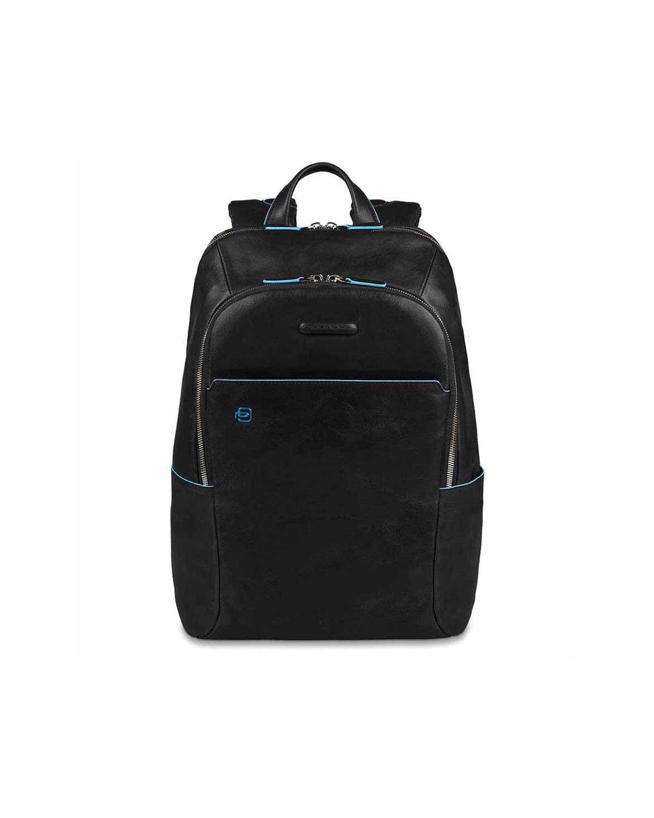 Piquadro - Zaino in pelle porta computer 14'' Blue Square