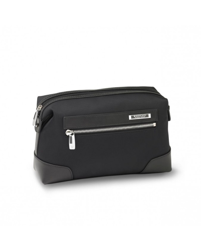 Beauty case Roncato - Trousse da viaggio in nylon e pelle E-Lite