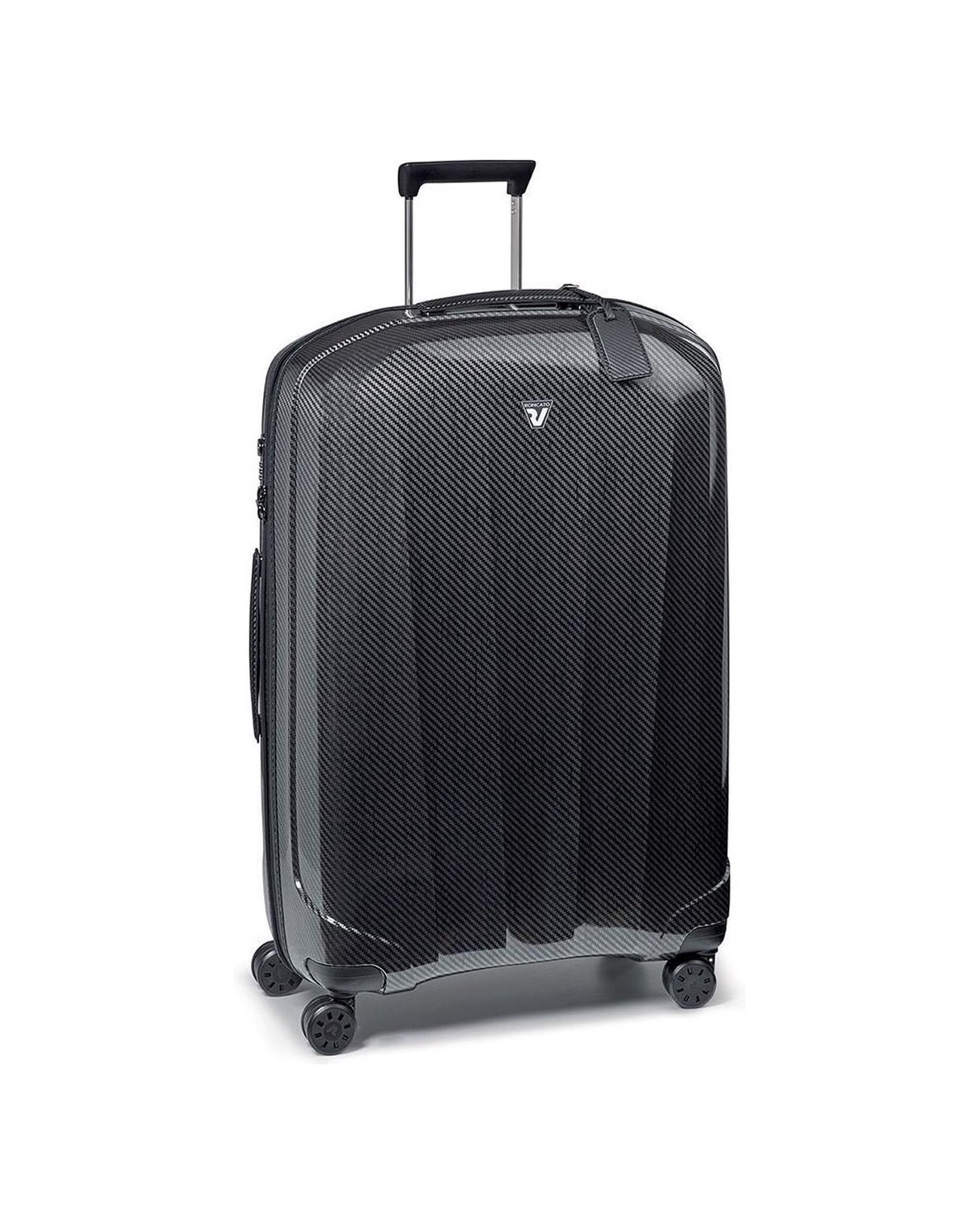 Trolley ROCCOBAROCCO Adventure Trolley 4 Räder 67 CM Red Med Wahl = P